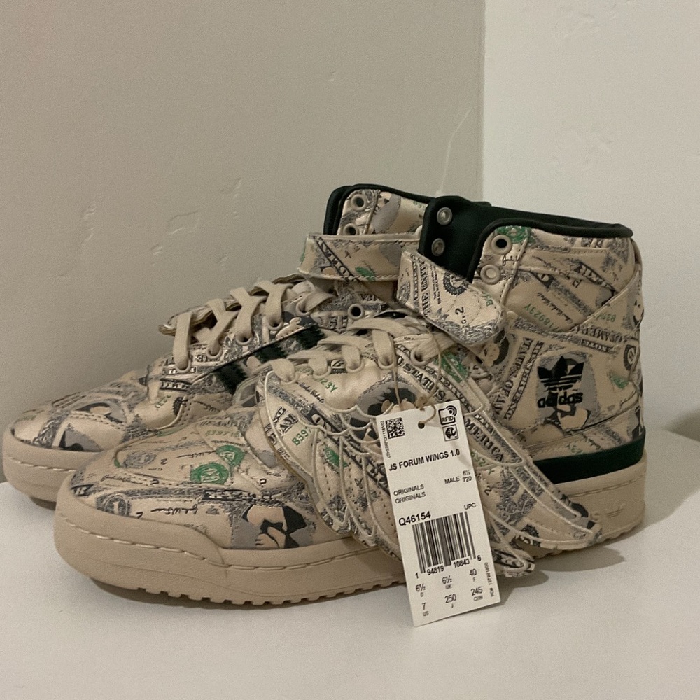 adidas - Men's Metallic Jeremy Scott X Forum Wings 1.0